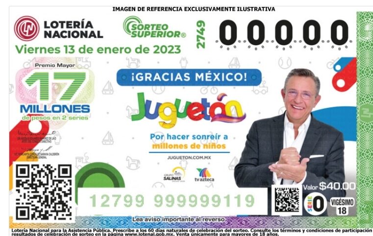 Primer premio «gordo» de la Lotería Nacional para Mérida del 2023