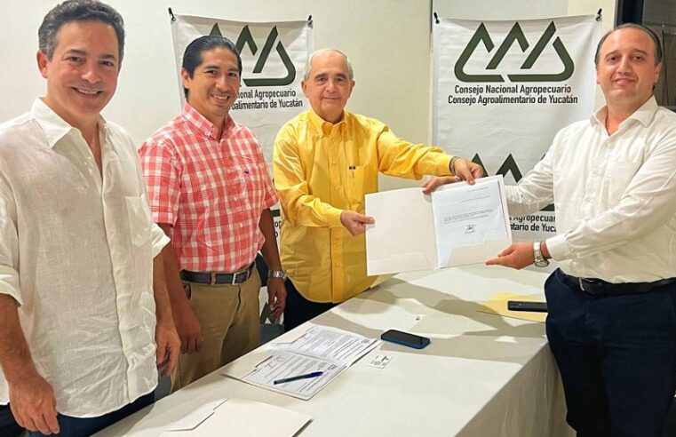 Alí Charruf Álvarez es el nuevo presidente del Consejo Nacional Agropecuario en Yucatán