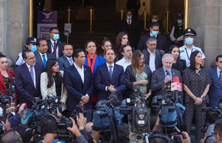 El PAN presenta acción de inconstitucionalidad contra el plan B de la reforma electoral