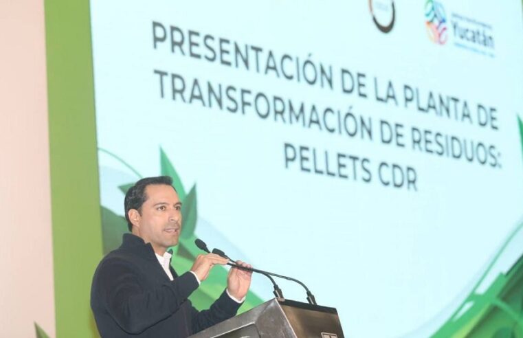 Instalarán en Yucatán planta de transformación de residuos única en América Latina