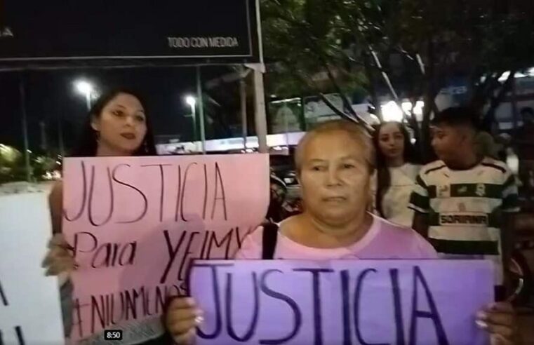 Marchan para pedir que no haya impunidad en el feminicidio de Yeimy