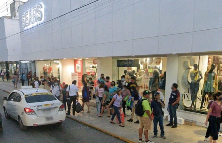 Se va Sears del centro de Mérida: Este 31 de enero cierra su tienda