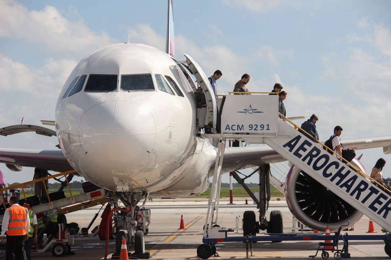 Nuevamente, se establece en Yucatán récord de pasajeros por vía aérea
