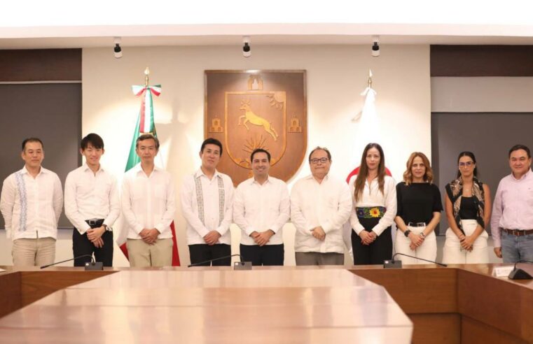 Yucatán y Japón refuerzan cooperación para incentivar la economía del estado