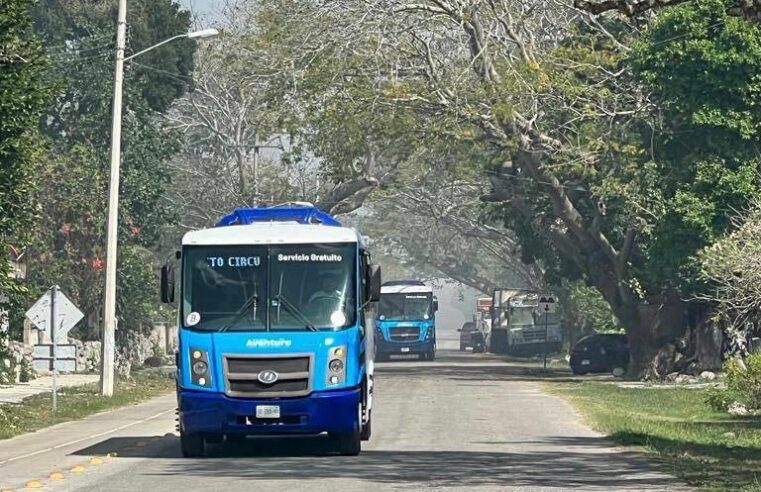 Operativo del Ayuntamiento de Mérida  para atender a familias de Chalmuch