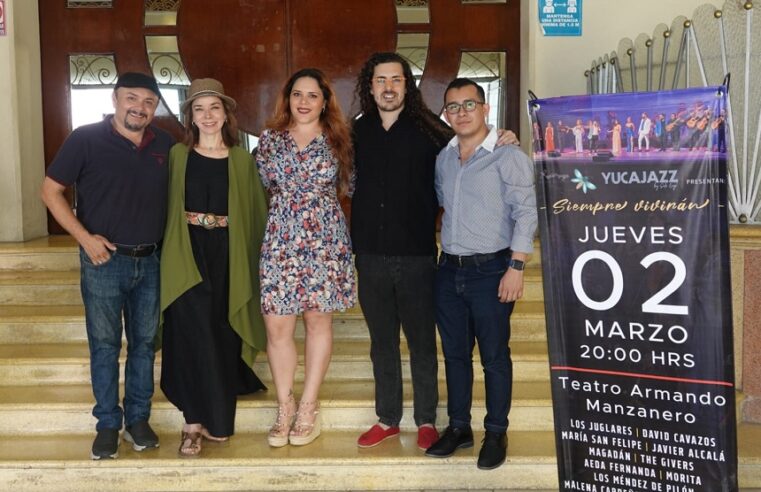 Aceleran preparativos del show «Siempre Vivirán» de Yucajazz