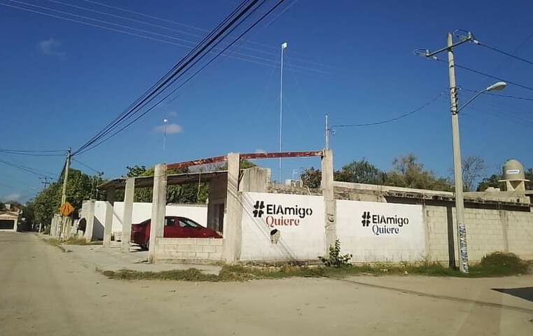 Ni pinta, ni da color el «Amigo Libo» en Mérida