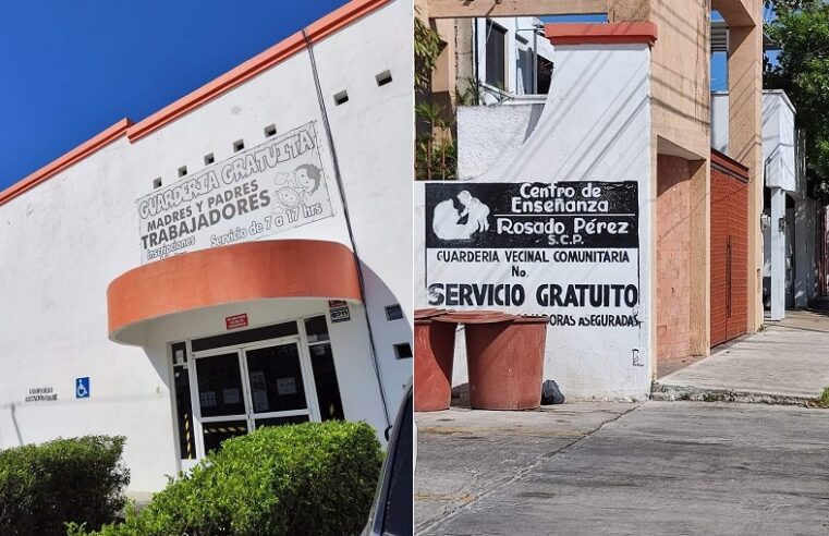 Críticas al IMSS y al gobierno federal por el cierre de una guardería en Francisco de Montejo