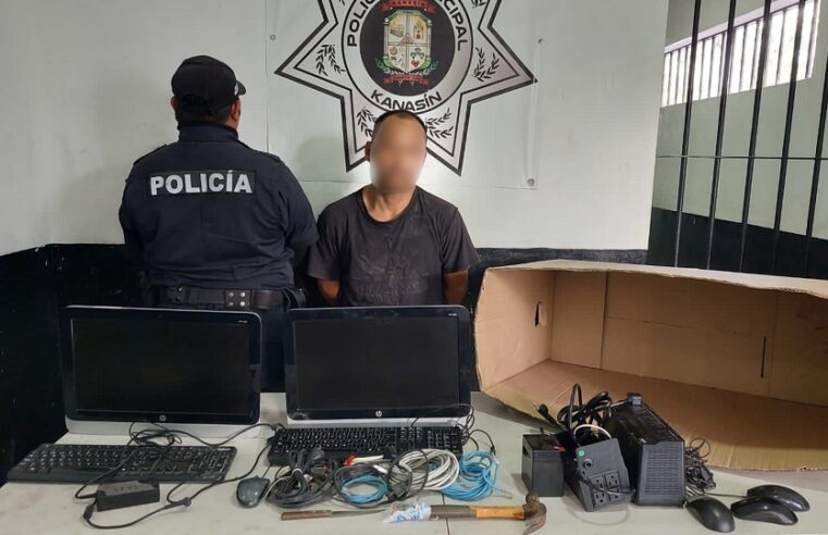 Cae un ladrón de oficinas