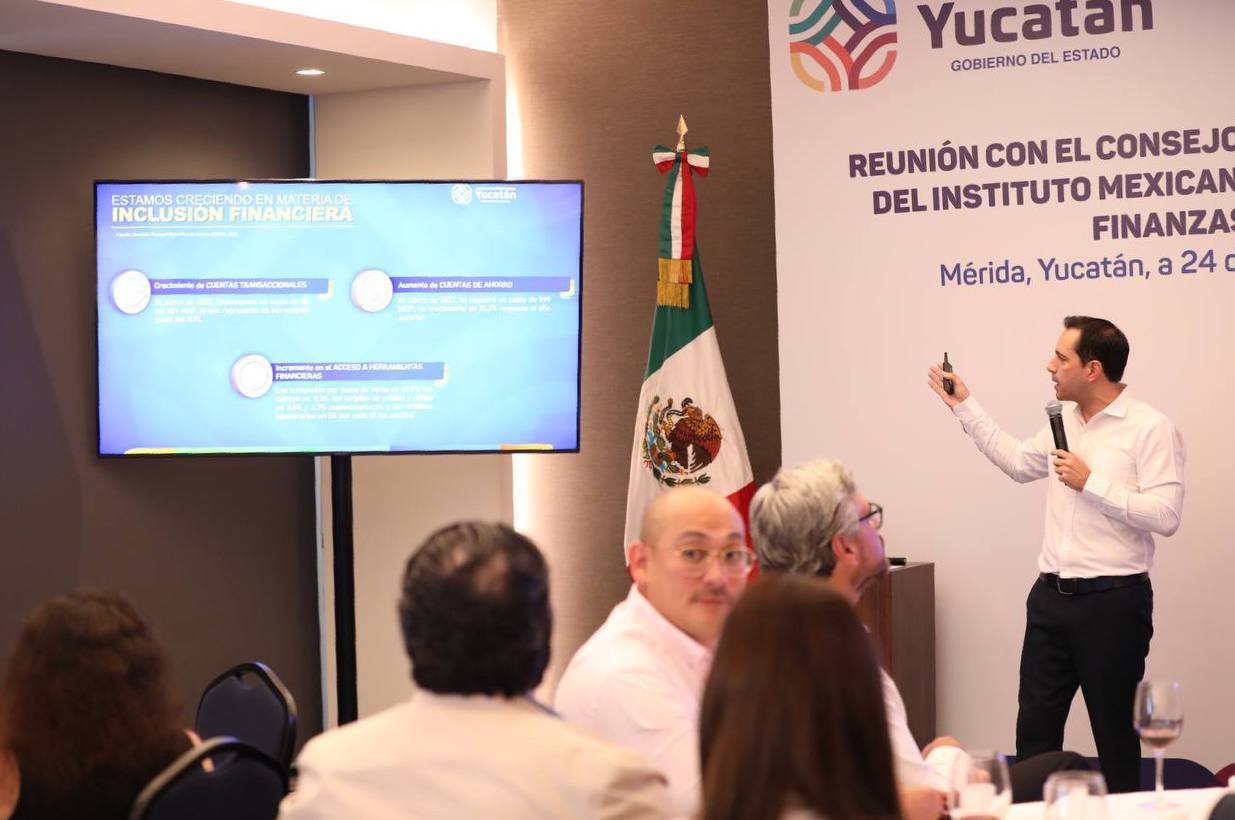 Expuso Mauricio Vila ante el IMEF las ventajas competitivas de Yucatán