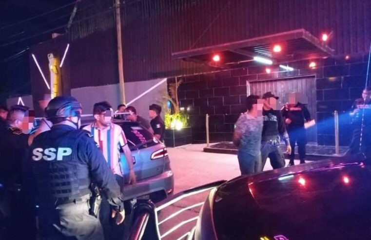 Pleito en el centro nocturno  «Bandidas» deja 17 detenidos y cuatro heridos