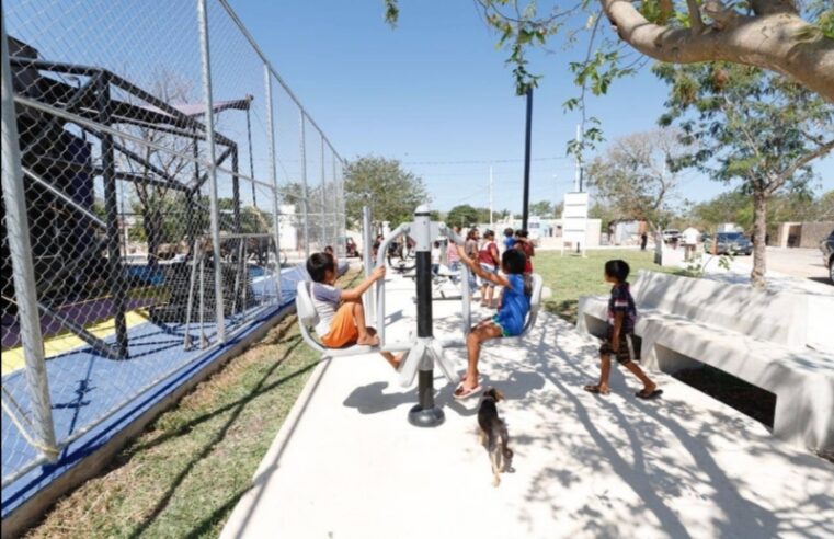 El Ayuntamiento entrega nuevo parque en la colonia Emiliano Zapata Sur III