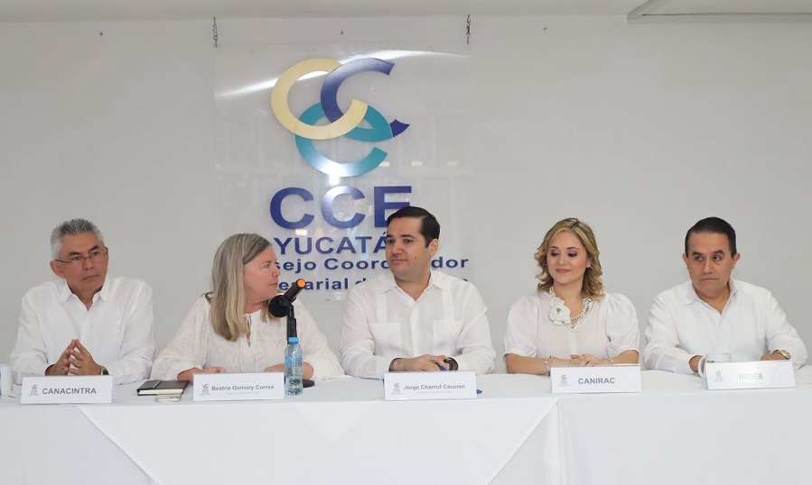 Beatriz Gómory asume presidencia del Consejo Coordinador Empresarial de Yucatán