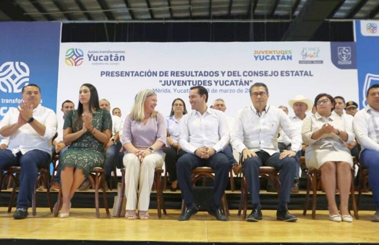 El Gobernador Mauricio Vila presenta el Consejo Estatal Juventudes Yucatán
