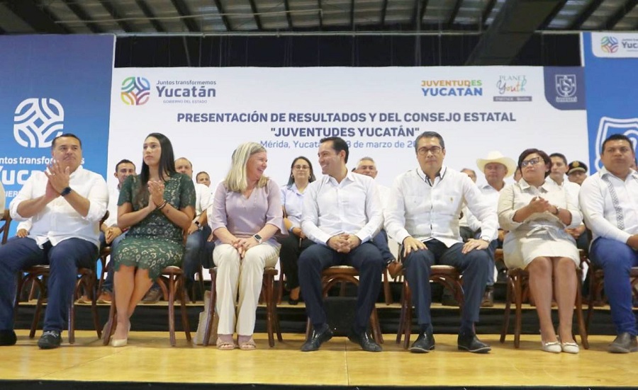 El Gobernador Mauricio Vila presenta el Consejo Estatal Juventudes Yucatán