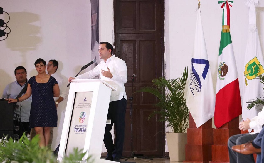 En Yucatán se dialoga con todos, pero con respeto a la ley: Mauricio Vila