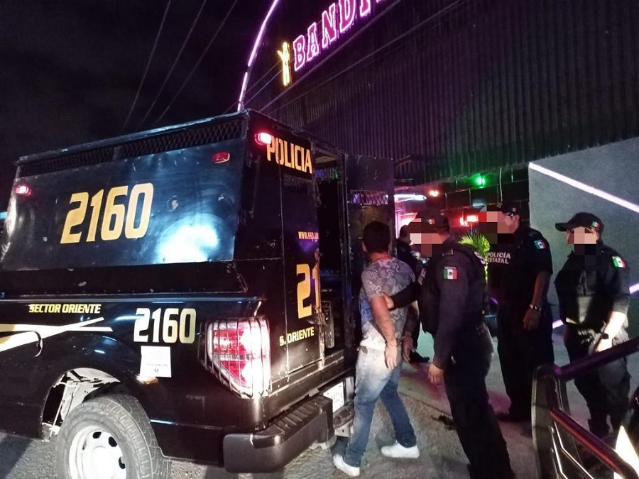 Mexiquenses pelean con yucatecos en el antro «Bandidas»: 17 detenidos