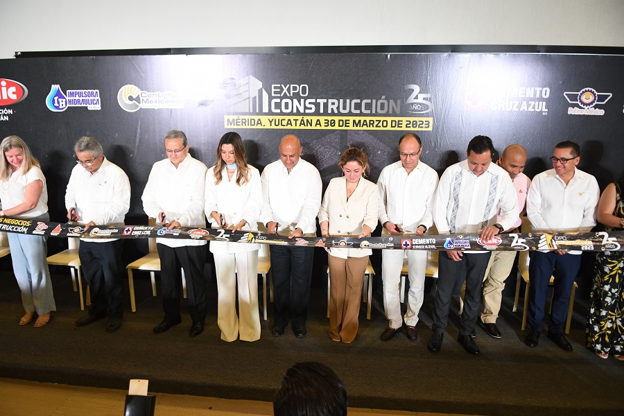 Inauguran en Mérida la Expo Construcción 2023