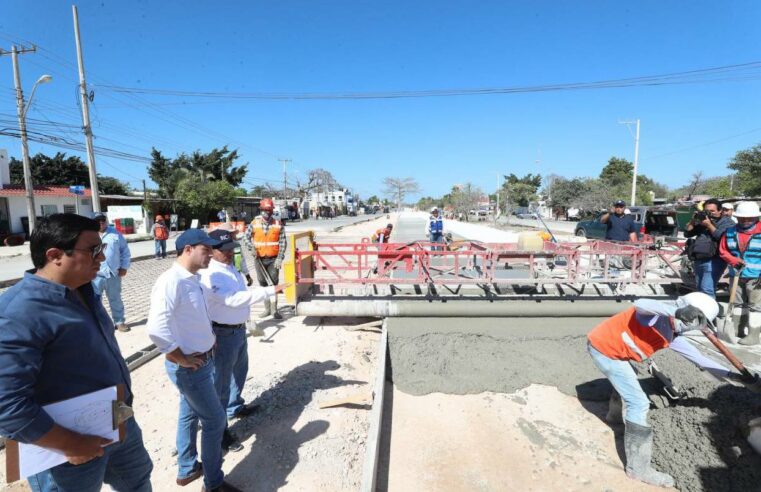 Avanzan los trabajos de construcción de los corredores del Ie-Tram