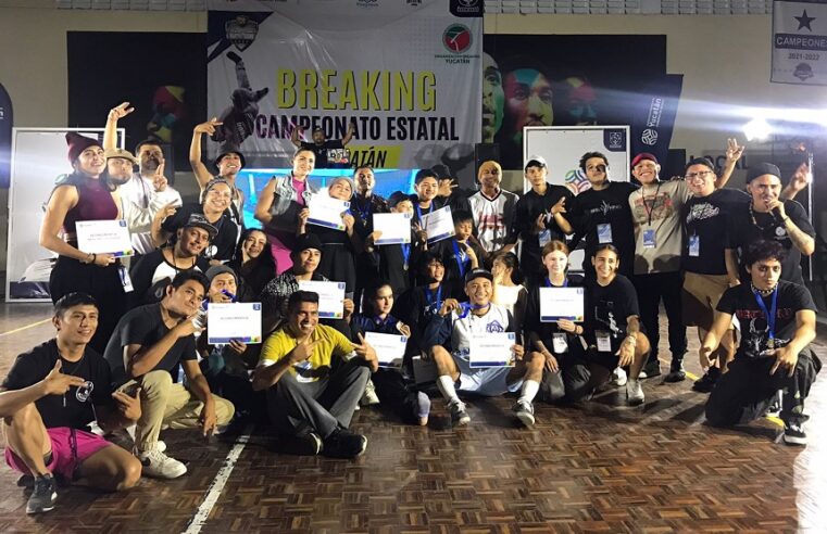 Ocho yucatecos ganan su pase al nacional de Breaking Dance