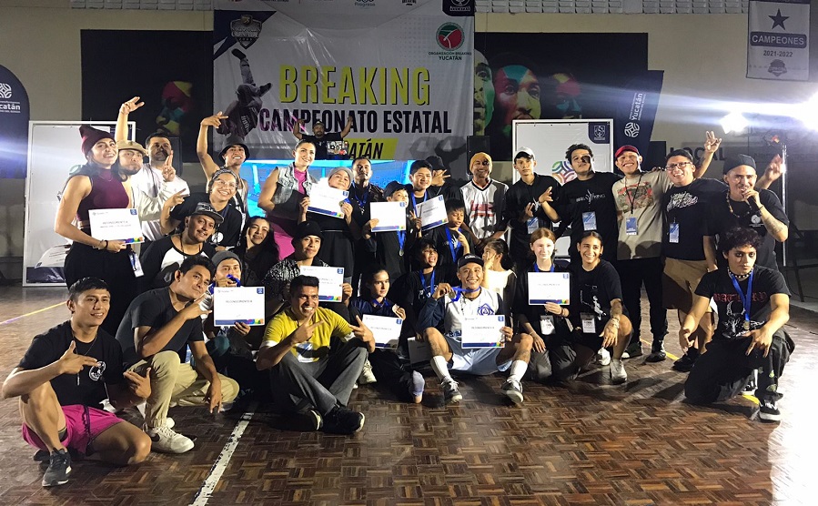 Ocho yucatecos ganan su pase al nacional de Breaking Dance