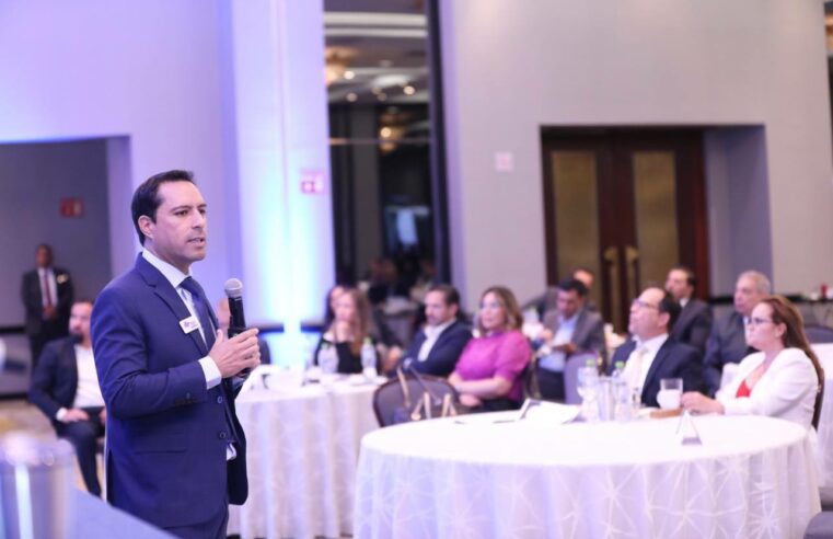 Expone Mauricio Vila cómo se está transformando el transporte público en Yucatán 