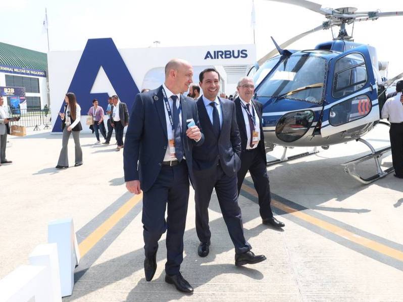 Reconoce Airbus confianza y liderazgo de Yucatán para invertir en aeronáutica