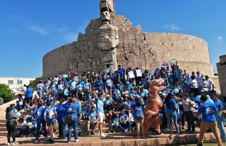 Toman el Paseo de Montejo por el Día Mundial del Autismo