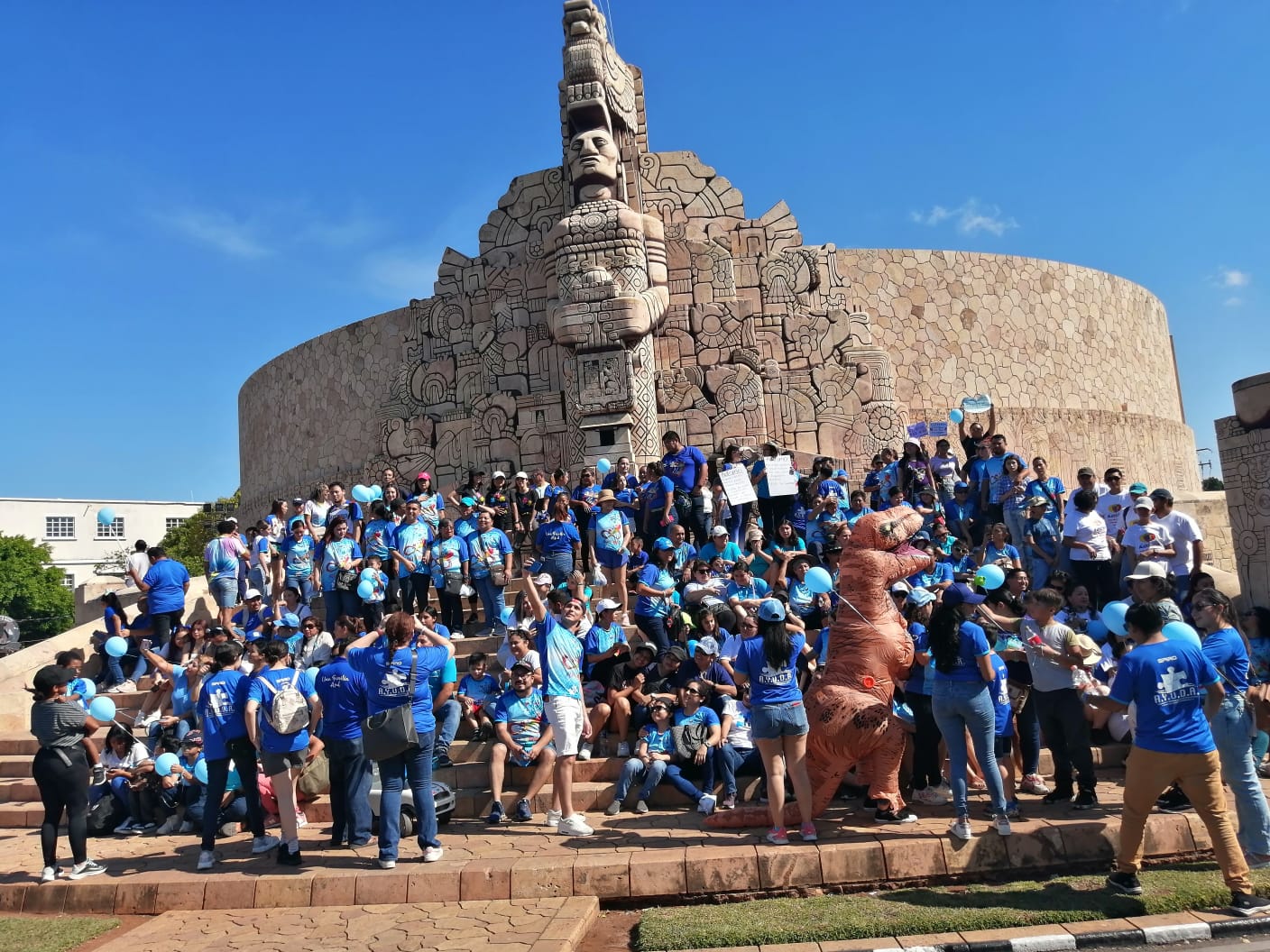 Toman el Paseo de Montejo por el Día Mundial del Autismo