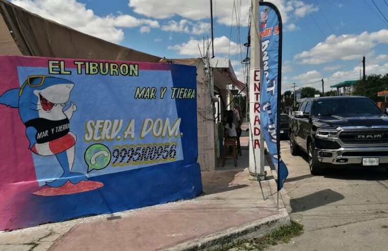 La familia Palomino saca a flote El Tiburón Mar y Tierra, mariscos y mucho más