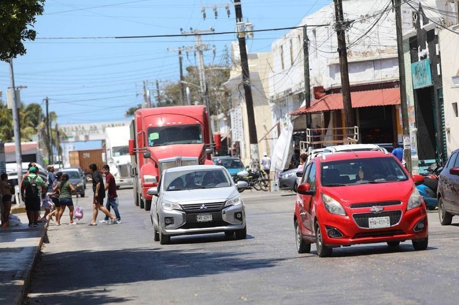 Progreseños ya no quieren más caos vial, accidentes y retrasos por el paso de tráileres