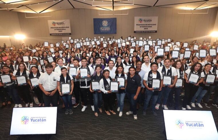 Con 340 estudiantes, inicia en Yucatán el Programa de Movilidad Internacional 2023