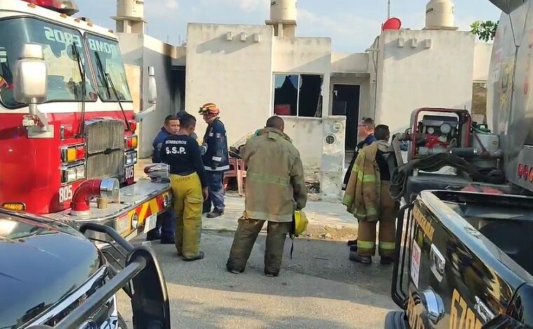 Golpea a su pareja y le prende fuego a su casa, en Caucel Plus