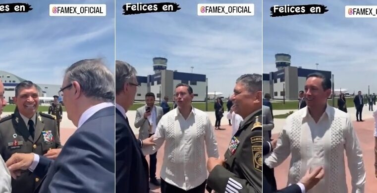 A Echazarreta se le arruina la cena que iba a ofrecerle a AMLO en la Feria Aeroespacial