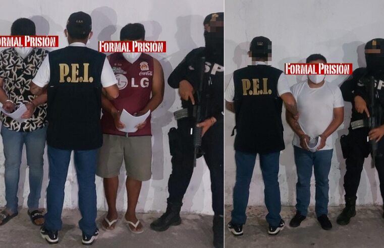 Detienen a tres sujetos por el asesinato de un funcionario de Kanasín