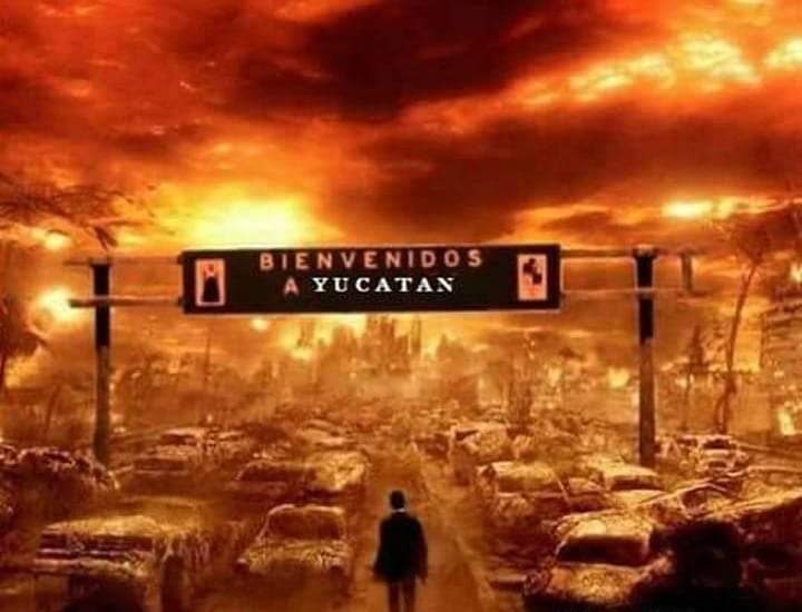 Con 44 grados, Chocholá es el centro del infierno en que está convertido Yucatán