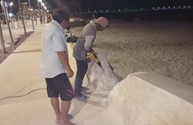 Alcalde de Progreso metido «hasta las chanclas» en el caso de la demolicion del malecón