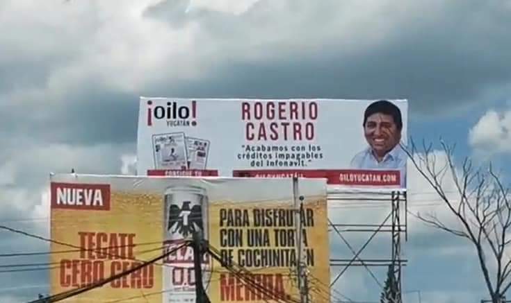 Rogerio Castro destinado al fracaso: «campañea» al estilo de Mauricio Sahuí