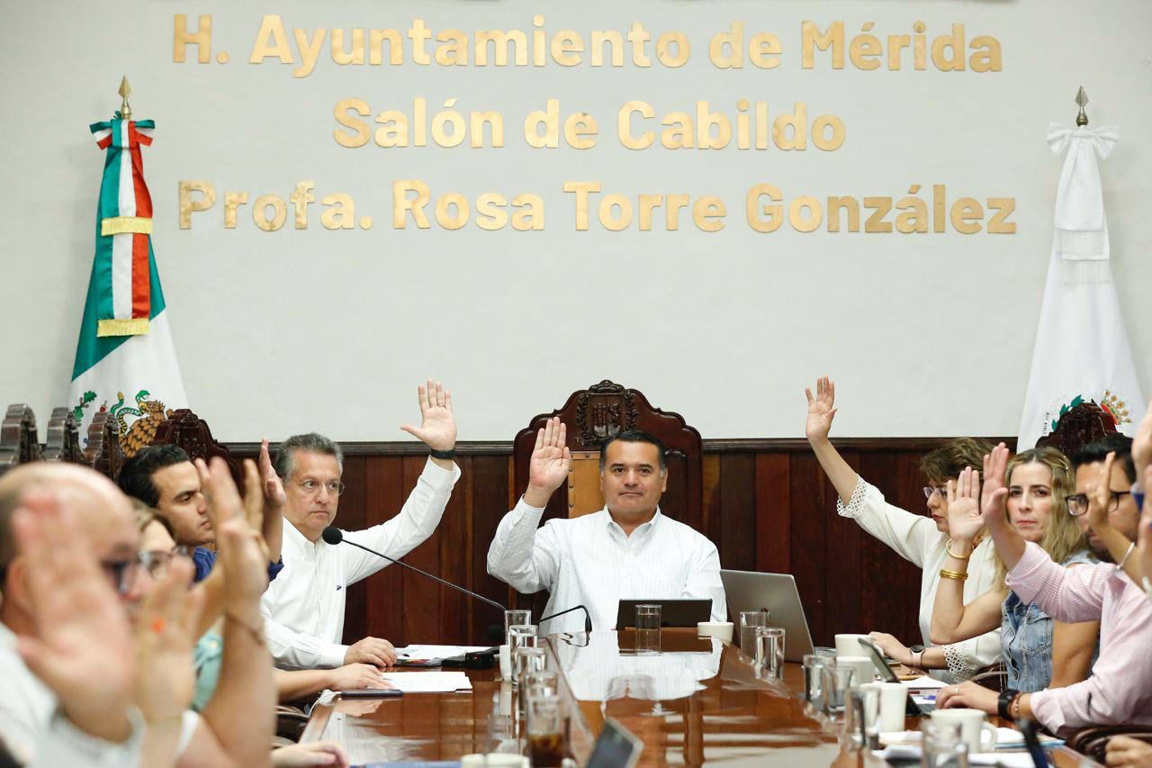 Cabildo de Mérida aprueba un par de convenios de colaboración