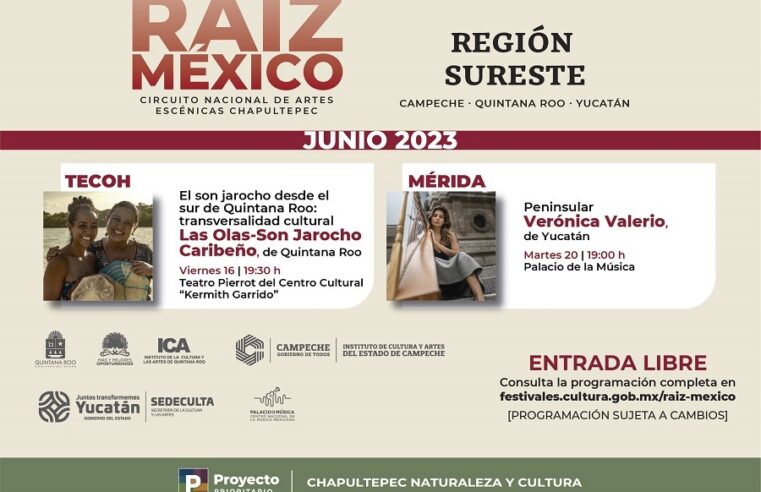 Gira del Festival de Música “Raíz México” 2023 llega a Yucatán