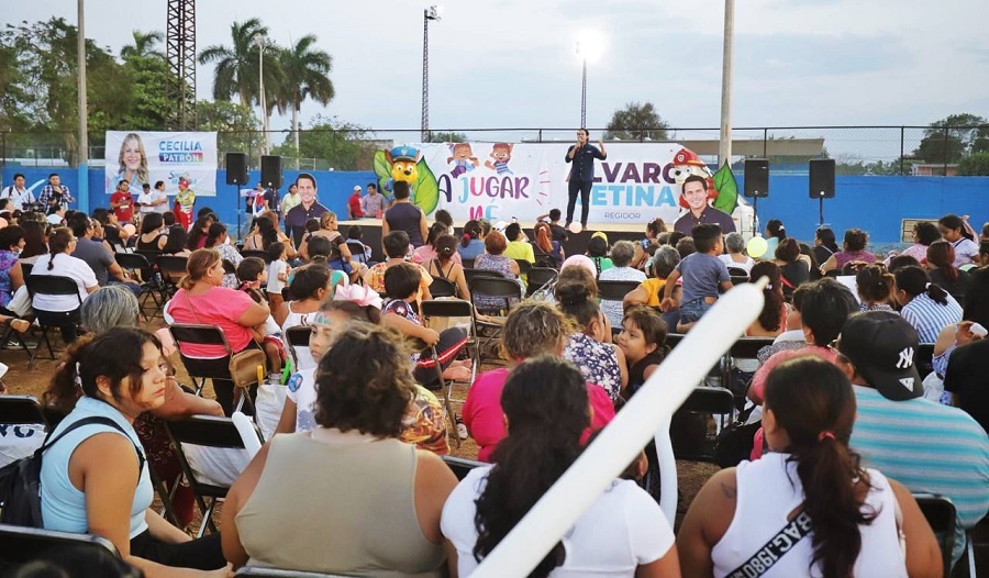 “A jugar né” hizo felices a más de 500 familias en la Bojórquez