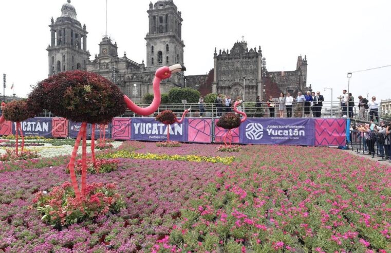 Con rotundo éxito concluye “Yucatán Expone” en el Zócalo de la CDMX