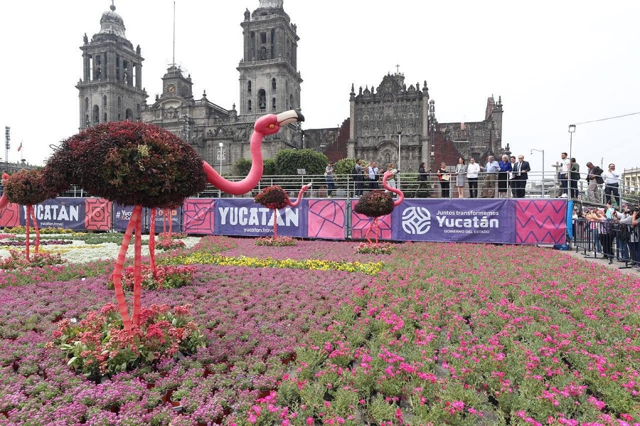 Con rotundo éxito concluye “Yucatán Expone” en el Zócalo de la CDMX