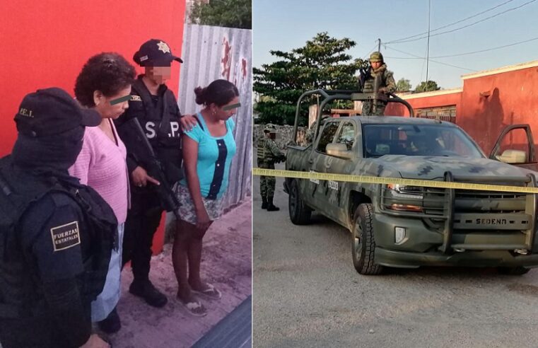 Caen narcoabuela y su ayudante en operativo antinarcóticos en Tizimín