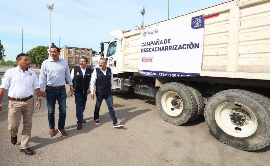 Inicia la campaña de descacharrización para Mérida y sus comisarías