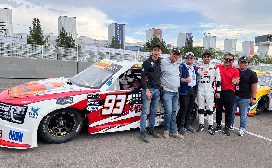 Equipo yucateco TRM termina sexto en Querétaro de la Nascar Trucks México Series