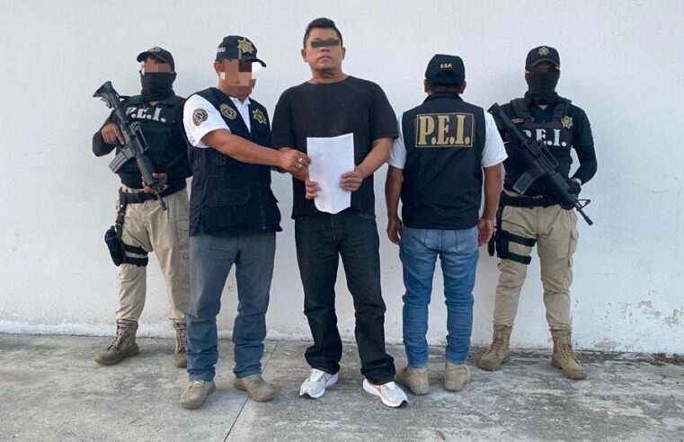 Detenido por cuantioso robo en un predio del centro de Mérida