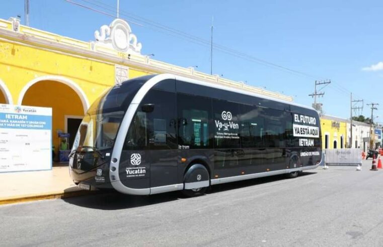 Habitantes de Umán conocen los beneficios del nuevo Ie-Tram