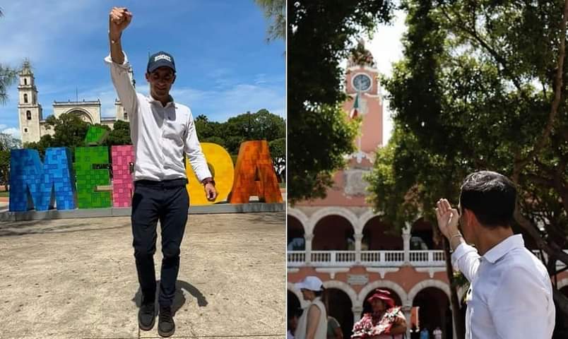 Experto en trampolines, Rommel Pacheco ¿salta a Morena en Mérida?