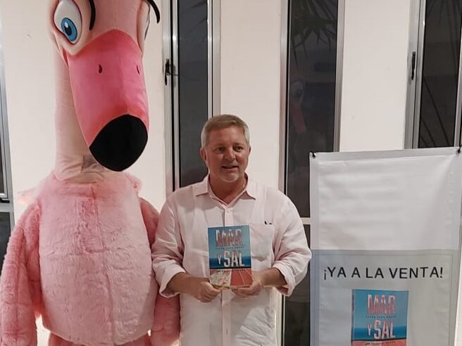 Pedro Peón presenta ‘Mar y Sal’, una novela de Yucatán, en el Centro Cultural Olimpo